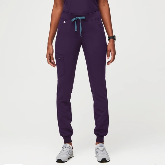 Figs Purple Jam FIONx Zamora Jogger Pants - Picture 1 of 12